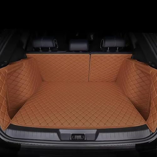 ZZMIRJKV Kofferraummatte, für BMW X1 F48 2015-2019 Kofferraum schutzmatte, schützt Ihren Fahrzeugteppich Schondecke mit Kratzschutz,E
