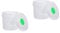 2pcs Bucket Dispenser Body Wipes Cleaning Wipes Wipes Wipes Dispenser Cleaning Wipes Dispenser Wipe Container Pp White Ipetboom