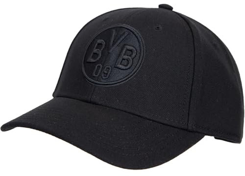 Borussia Dortmund BVB Black on Black Logo Cap