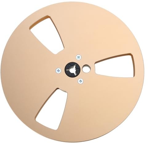 Ersatzrolle aus Aluminium, 17,8 cm, 6,35 mm Spule auf Spule, 3-Loch-Modelle, Sounddeck-Modelle