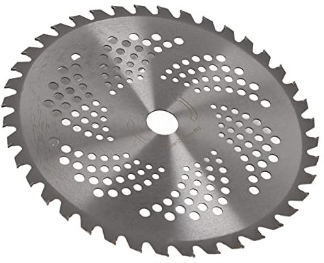 Respicefinem 40T Brush Cutter Saw BAME 255x25 4mm Ideale per Tosaerba e Trimmer di Erba Un utensile Giardino Resistente Realizzato in Acciaio ad Alta velocità atto per Tagliare