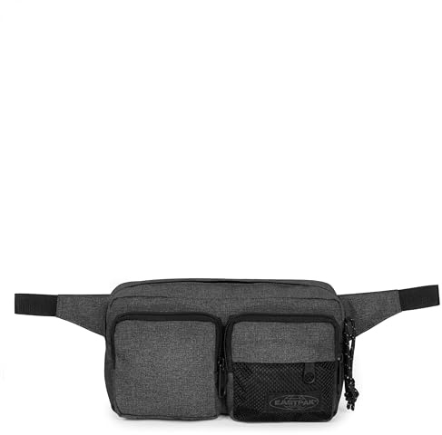 EASTPAK Unisex Double Crossbody Umhängetasche, schwarz Denim