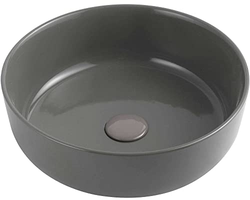 Lavabo de apoyo - Slim 01 330 gris cemento
