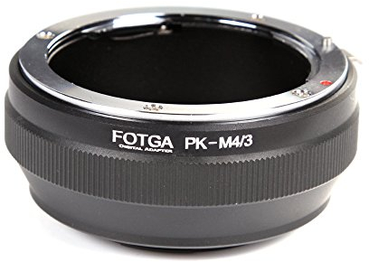 FOTGA Pentax PK K Lens to Micro 4/3 M43 Adapter Ring E-P5 GF6 G7 GH4 GH5 GH5S E-PL7 GX7 E-PM2
