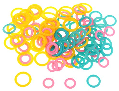 perfk 120 Strick-Markierringe, Strickzubehör, Strickstich Marker Ring