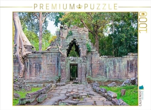 CALVENDO Puzzle Preah Khan Tempel, Angkor | 1000 Teile Lege-Größe 64 x 48 cm Foto-Puzzle für glückliche Stunden