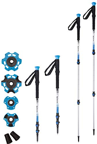 SkinStar T1 Tourenstock Trekkingstöcke Skistock Skitourenstock Skistöcke Wandern