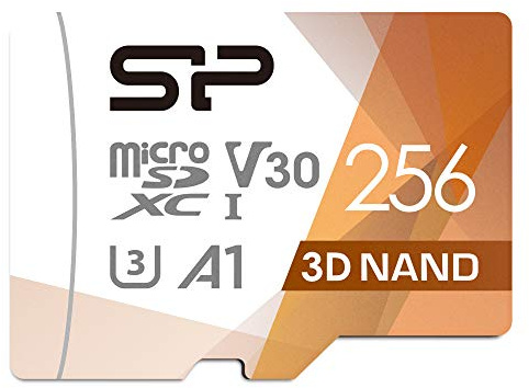 SP Silicon Power 256GB Micro SD Card U3 SDXC microsdxc High Speed MicroSD Memory Card
