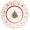 Villeroy & Boch Toy's Delight - Juego de 6 platos de desayuno (24 cm, porcelana premium), color blanco