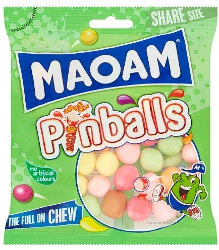 Maoam Pinballs – 140 g – 2 Stück