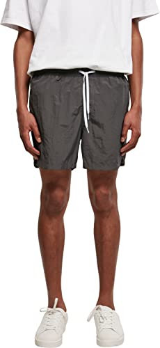 Build Your Brand Herren Badehose Swim Shorts, Farbe darkshadow, Größe 4XL