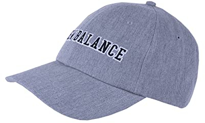 New Balance Herren und Damen Mütze NB Logo, Grau - Athletic Grey, Einheitsgröße