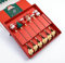 6PCS Christmas Coffee Spoons Fox, Stainless Steel Xmas Fox Spoon Set, Santa Coffee Spoon, Christmas Tree Dessert Tea Spoons with Xmas Hat (#4)