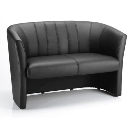 OPO Neo Twin Tub Black Leather