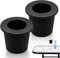ChooKaChoo - Paquete de 2 cuñas de cono para sombrilla de mesa de patio, adaptador de anillo estabilizador para mesa de patio de 2 a 2.5 pulgadas y paraguas de piscina de 1.5 pulgadas