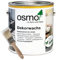 OSMO Dekorwachs 2,5 L + Flächenstreicher Pinsel (3136 Birke Transparent)