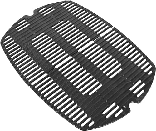7646 Parrilla de hierro fundido Piezas de repuesto Accesorios para Weber Q300, Q320, Q3000, Q3200 Parrillas de gas, accesorios de parrilla para Weber 7646, 7584 586002,57060001,404341, accesorios de