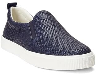 Lauren Ralph Lauren Haddley Sneaker, Refined Navy/Refined Navy, 38 EU