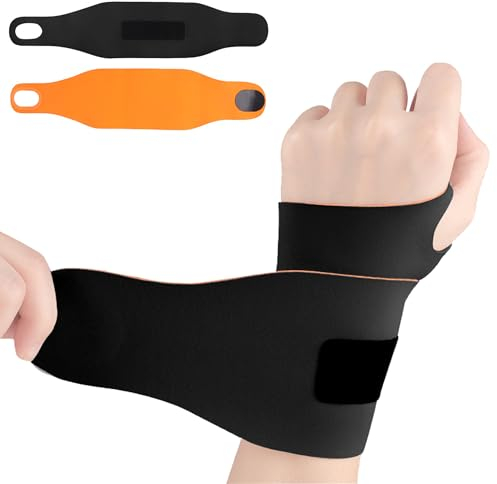 Elastische Handgelenkbandage, Handgelenkstütze bandage, Komfort Handgelenk Bandagen für Frauen Männer, Handgelenkschiene Tendinitis, Arthritis, Verstauchungserholung