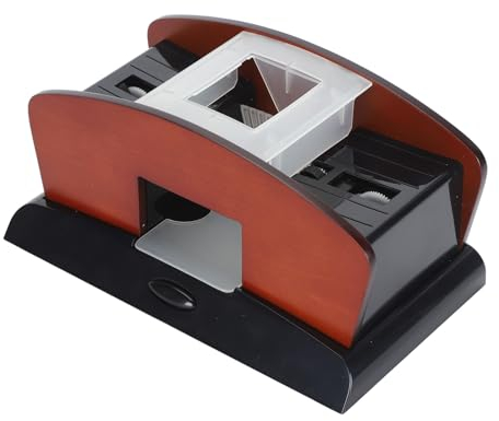 Automatischer Kartenmischer, Geräuschreduzierung, EIN-Tasten-Start, Schnelles Mischspielzeug mit Tragbarem Design, Casino-Kartenspiel für Poker, Heimkartenspiel, UNO, Phase10,