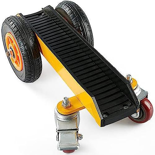 Heavy Duty Panel Dolly - 660LBS Capacity, Solid Tyre, Mover Trolley For Sheet Material, Glass, Plywood - Furniture Dolly For Easy Transportation Of Doors, Windows, Plasterboard
