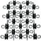 Two Way Gate Handle Insulators X20 (Electric Fence Screw In Anchor Poly Rope Fencing)