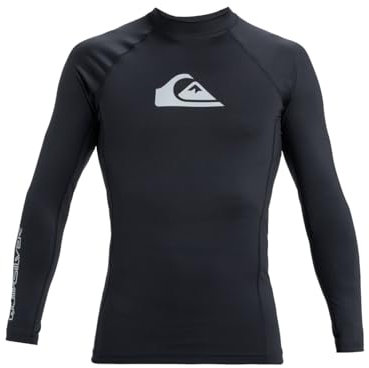 Quiksilver Herren Everyday UPF50 COMP LS T-Shirt, Dark Navy, L