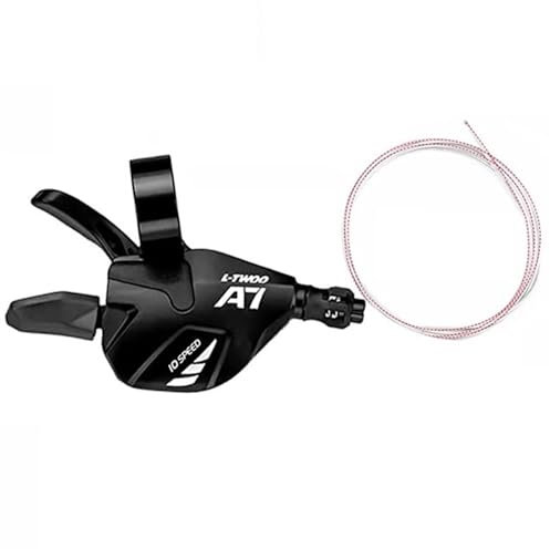 QAINKUN Fahrrad Schaltwerk A7 10 Shifter Groupset MTB Bike 1X10 Speed Auslösehebel Schaltwerkschalter Kompatible Kassette Schaltwerke(10 Speed Shifter)