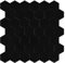 W Stick Metal Tile, 4mm Thickness Self Adhesive Wall Tiles with Metal Brushed - 10sheets/Pack