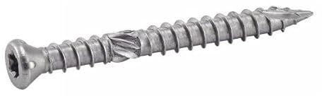 ACTON - Seau de 400 vis terrasse tête fraisée réduite double filet A2 5x60mm - ACTON - 623275X60SEAU