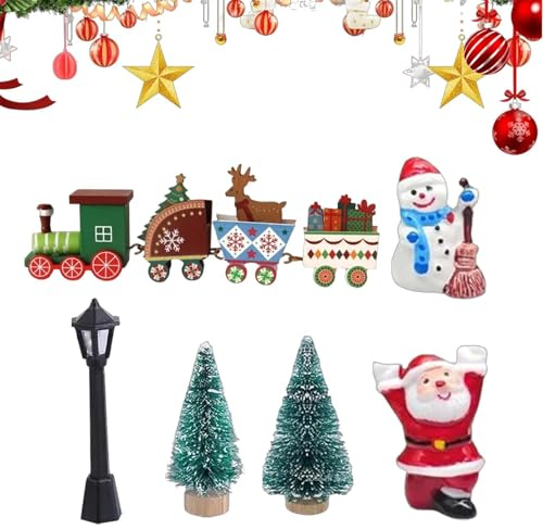 Weihnachtsmannfiguren, Weihnachtsminiaturen zum Basteln, Weihnachtsfiguren