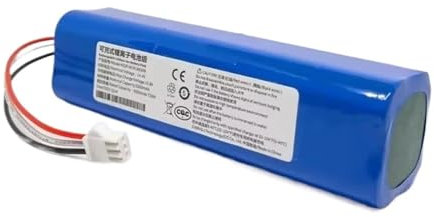 Batterie Li-ion 14,4 V 5200 MAh 18650 T-4S2P-A, Compatible Avec L'aspirateur Robot Ultenic T10