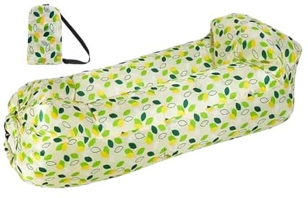 Niesel Aufblasbare Couch für Camping, Luftsofas für Camping, faltbar, wasserdicht, tragbare Möbel, bequeme Liege zum Sitzen, Reisen, im Freien, Schlafen, Filmfestival