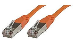 MicroConnect – Network cable 0.25 m Cat6 S/FTP (sstp60025o S-STP) Orange (RJ-45, RJ-45, Male/Male Category 6 S/FTP (S-STP), Orange)
