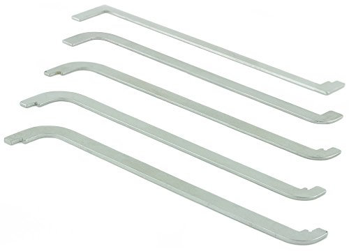Lokko TOK Top of Keyway Tension Tool Set to improve your Lock Picking Kit selection - The universal essential turning tool for all lock pick sets. Fits into the keyhole from the top, not the bottom!
