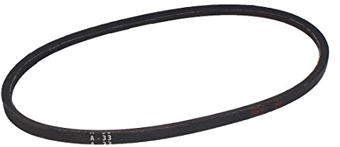 Aexit A33 Type Rubber Machine Transmission Band Drive Vee V Belt 33 x 1/2 Black (4a80c4ce10c41ca41bfb917ad187cf16)