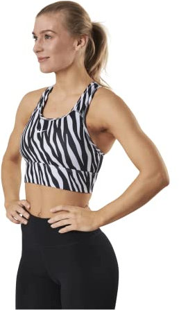 Nike Swoosh Icon Clash Sp21 Sports Bra Black/White XS