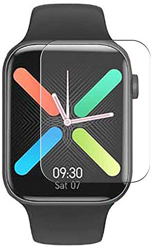 Vaxson 3 Stück Schutzfolie kompatibel mit K8 IWO Max smart watch Smartwatch Display folie folien Displayschutzfolie ( nicht Panzer Schutz Glas folie SchutzGlas nicht PanzerGlas ) Update