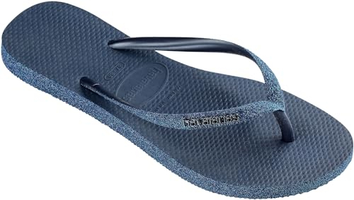 Havaianas Infradito donna HAV. Slim Sparkle Ll Melanzana, Indaco, 3.5 UK