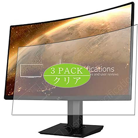 VacFun 3 Piezas Protector de Pantalla, compatible con Asus TUF Gaming VG27VQ 27 Monitor, Screen Protector Película Protectora (Not Cristal Templado) NuevaVersión