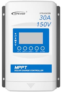 EPEVER MPPT XTRA-N XTRA3415N SolarLaderegler charge controller, Ladestrom 30A, 12/24/36/48VDC auto work, PV 150V, XDS2 Display