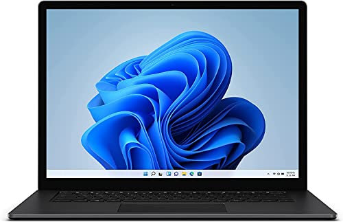 2021 Microsoft Surface Laptop 4 with AMD Ryzen 7 4980U (15-inch, 16GB RAM, 512GB SSD) (QWERTY English) Matte Black (Renewed)