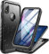 Cozycase Cover Per iPhone XR Impermeabile Antiurto - 360 Gradi Militare Rigida Armor【2m Anticaduta/Anti Urto】 Custodia Subacquea Waterproof Antipolvere con Protezione/Copri Fotocamera/Schermo -Nero