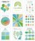 9 Stück Poster für geistige Gesundheit, Therapie, Büros, Dekoration, Feeling-Raddiagramm, beruhigende Ecken, Bewältigung, Fähigkeiten, Emotionstherapeuten, Poster, Hausschule (ungerahmt, 20x20 In)