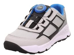 Superfit Jungen Free Ride Sneaker, Hellgrau Blau 2500, 38 EU Weit