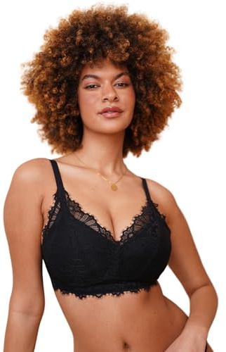 SugarShape Bralette SENSLA Bralettes wattiert Spitzen-BHS,bügellose BHS