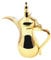 Arabic Coffee Pot Coffee Pot Dallahs Stainless Steel Water Jug Saudi Coffee Pot Luxury Style for Eid Mubarak BBQ, 350ml