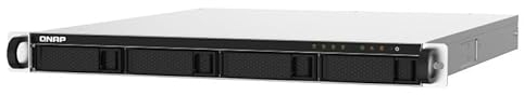 QNAP TS-432PXU 4-Bay Turbo-Station NAS (AnnapurnaLabs Alpine AL-324 ARM® Cortex-A57 4-Core 1,7GHz 2GB DDR4 RAM 2xRJ-45 2,5 GbE LAN-Port) 40TB Bundle mit 4X 10TB WD Red Plus HDDs
