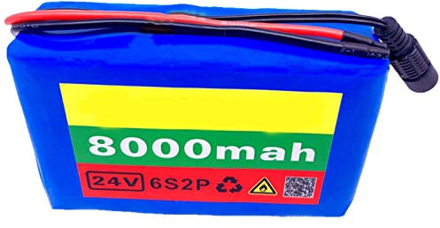 Batterie Lithium-ION, 24V 8000mAh, Batterie Lithium-ION pour cyclomoteur et vélo électrique