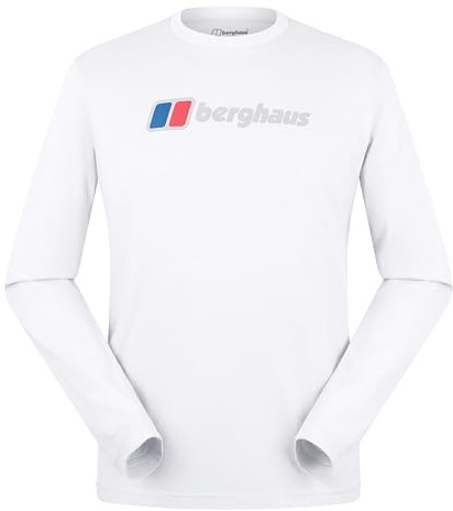 Berghaus Herren Big Logo Langarmshirt (1er Pack)